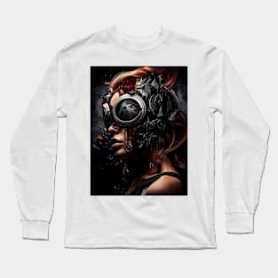 Cyberpunk Visionary Long Sleeve T-Shirt